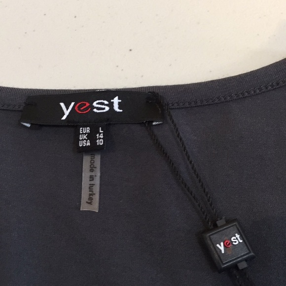 Yest Yippie 9813 Women’s Steel Grey Tank Top Size 10 NWT - Picture 11 of 16